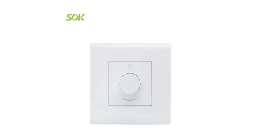 SOK White LED Dimmer Switches