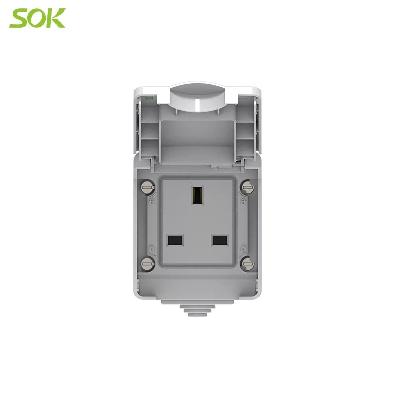 13A BS Power Outlet IP65 -Surface Mounted