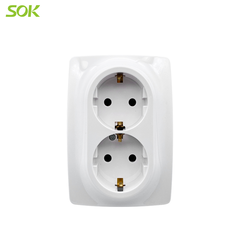 Twin Schuko Power Socket