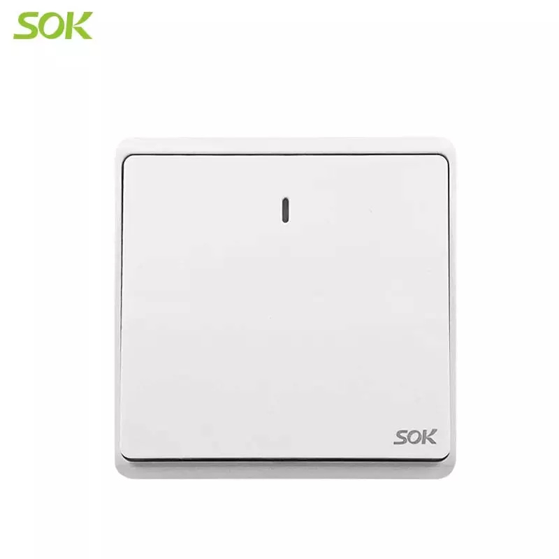 16AX 250V Intermediate Switch - White