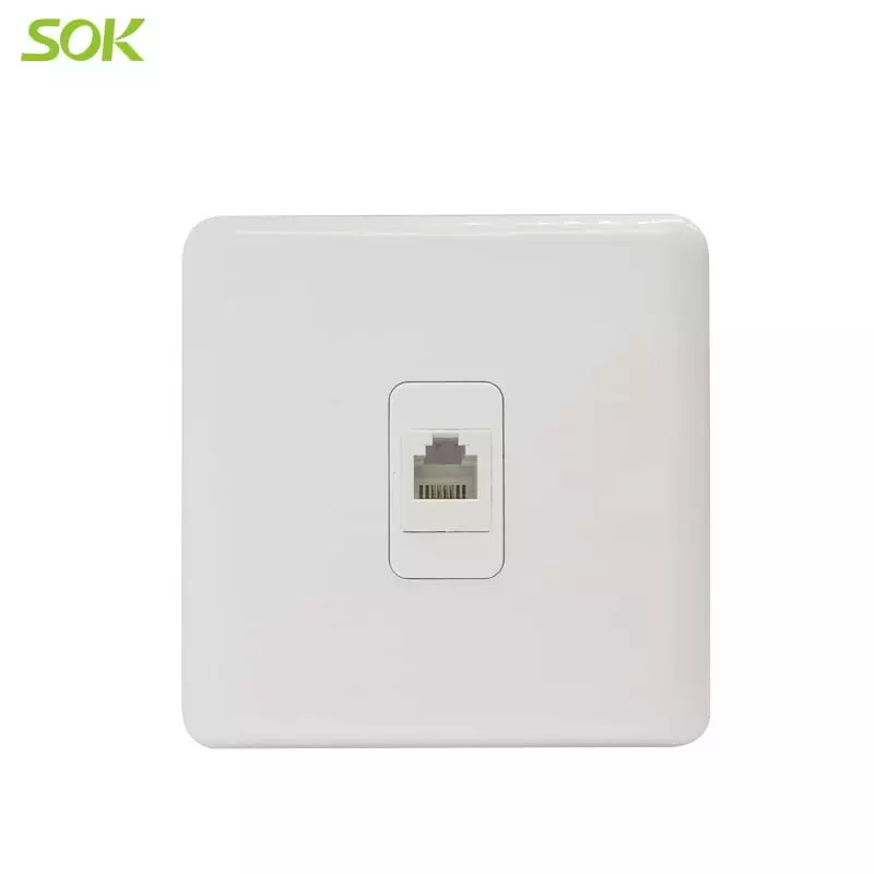 1 Gang RJ11 TEL Outlet