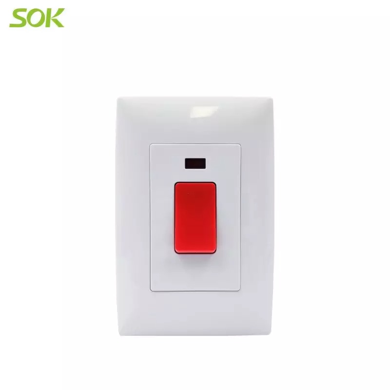 45A DP Light Switch