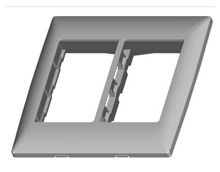 120*120mm 6 Gang Cover modular