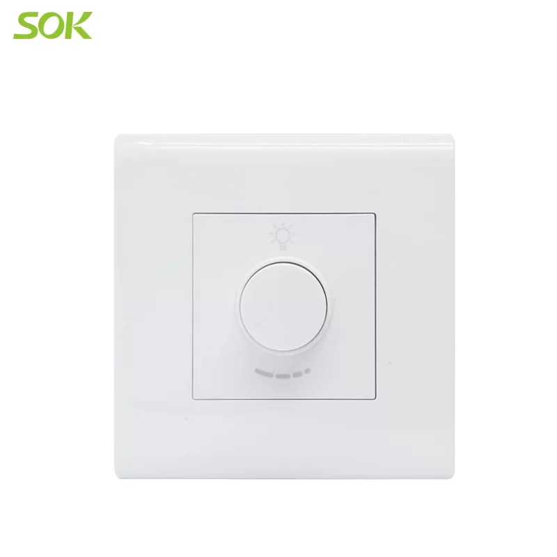 500W LED Dimmer Switch - White
