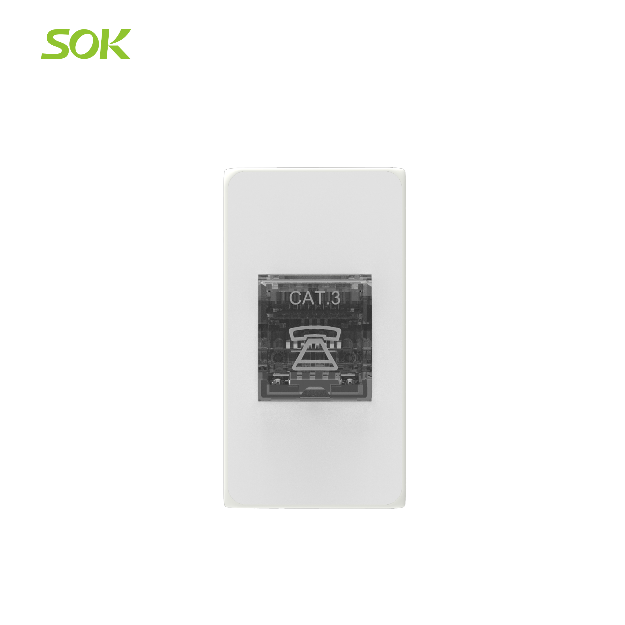 CAT3 RJ11 Telephone Socket