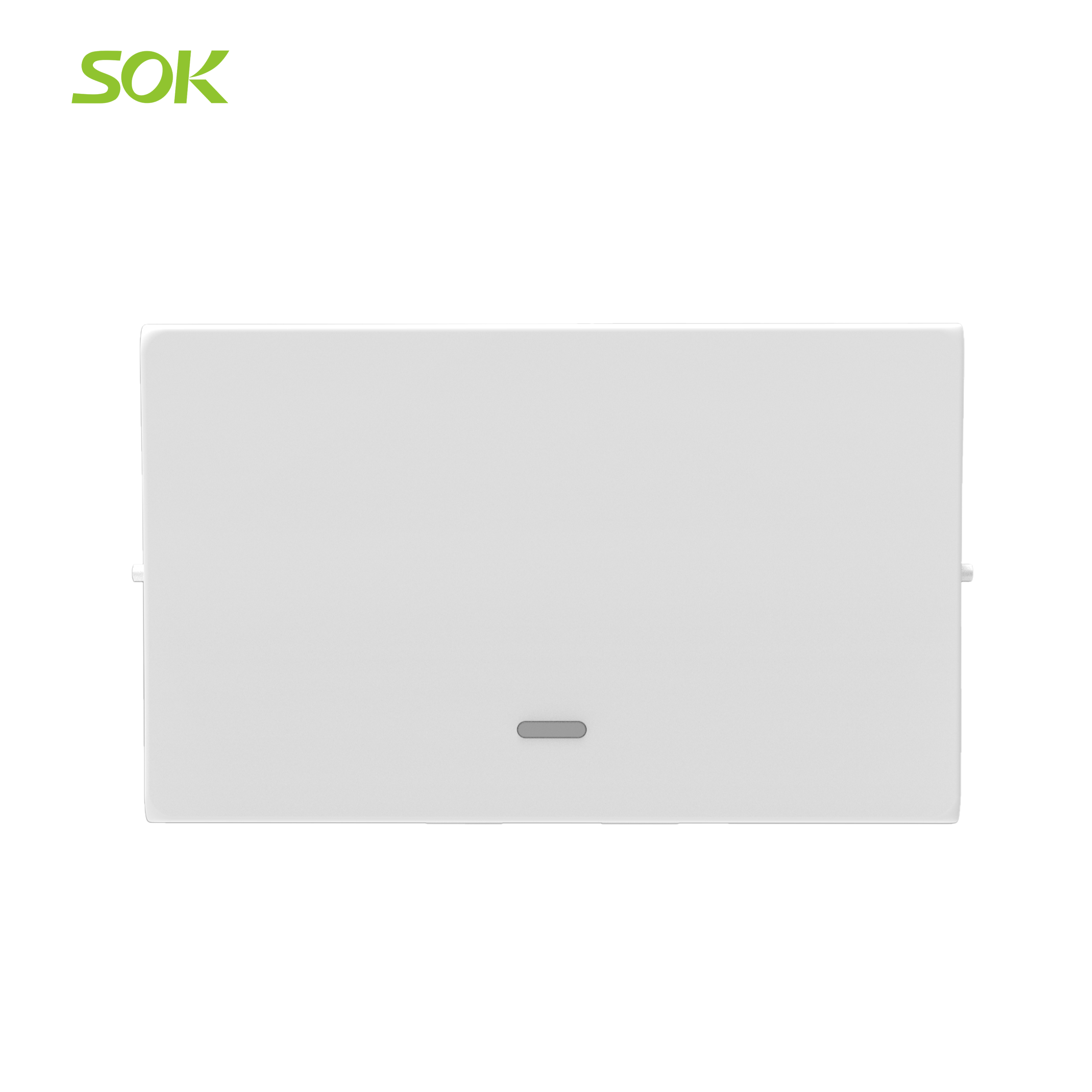 16AX 250V 1 Gang Wide Rocker Door Bell Switch with Indicator