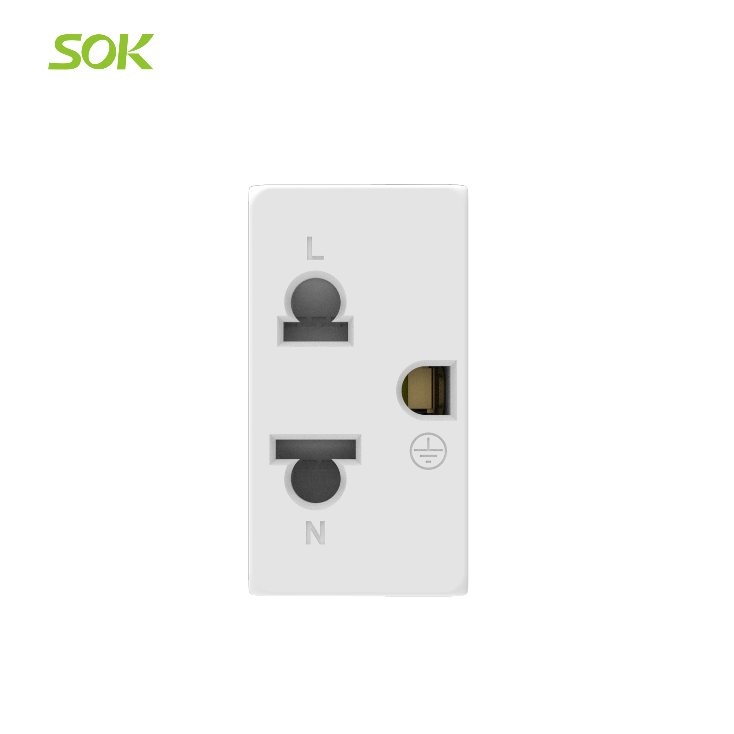 Euro-American Universal Socket Outlet Modular