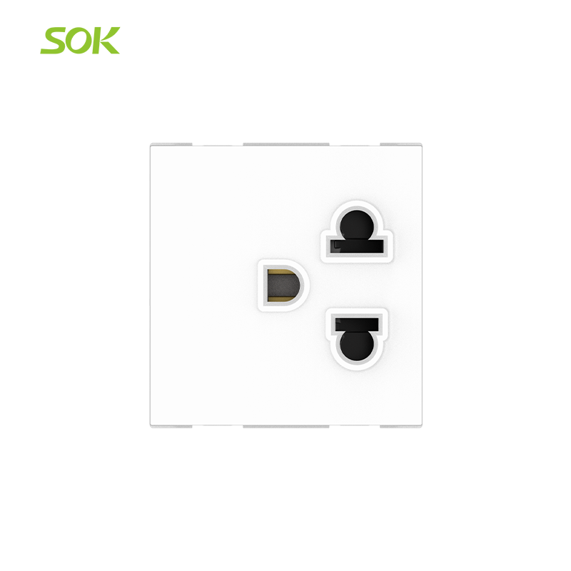 Euro-American Socket Outlet Modular with Quick wiring
