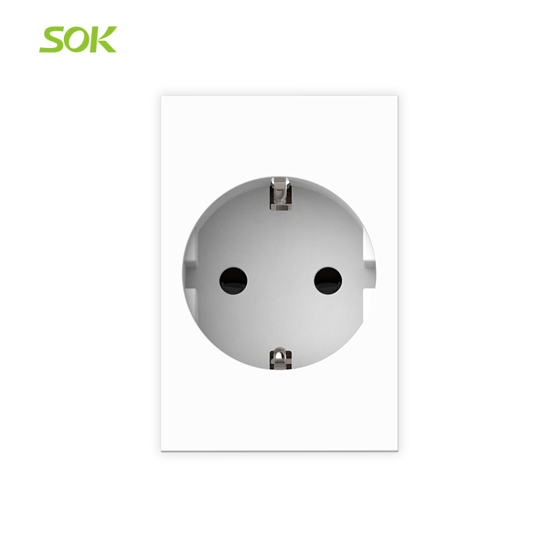Single Schuko Power Outlet