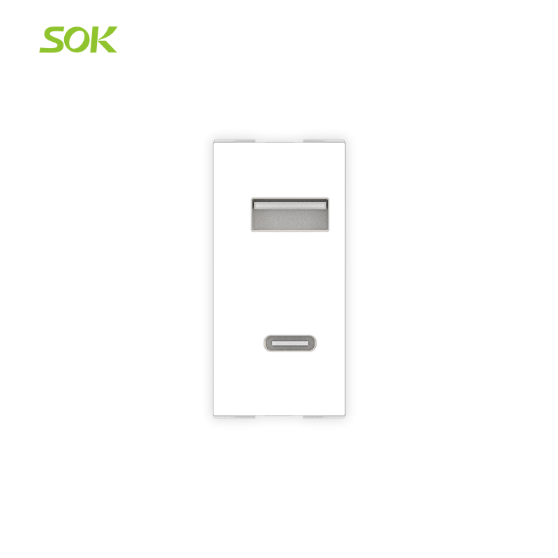 USB 20W Fast Charger (Type A + C)